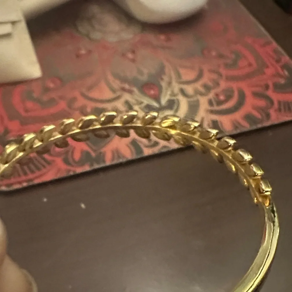 Palestine Olive Layering Bangle - Picture 3 of 7